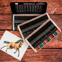 Kalor premium colored pencils soft touch set of 120 crayons