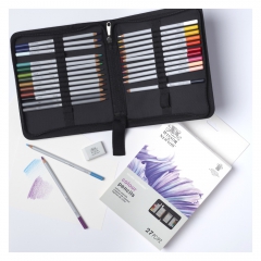 Winsor&Newton studio collection colour pencils set in case