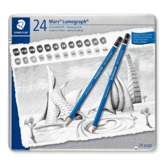 Staedtler mars lumograph zestaw 24 ołówków