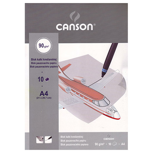 Block of tracing-paper for drawing Canson 90g