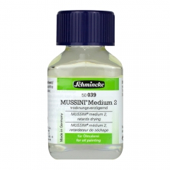 Schmincke mussini medium 2 delay medium for oil paints 50039 60ml