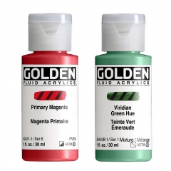 Golden fluid acrilic paints 30ml