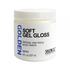 Golden soft gel gloss medium 237ml
