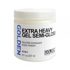 Golden extra heavy gel semi-gloss satynowy akrylowy żel strukturalny 237ml