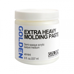 Golden extra heavy molding paste painting medium 237ml
