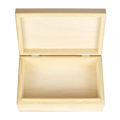 Wooden rectangular box 12x7x18.5 cm