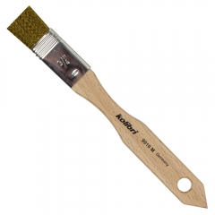 Kolibri flat brushes with brass bristles 9910M series