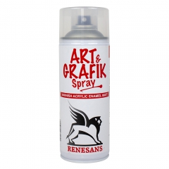 Renesans art & graphic spray acrylic matte varnish 400ml