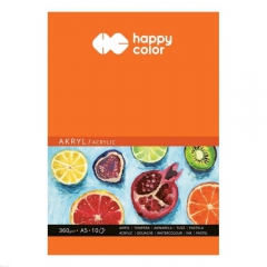 Block HAPPY COLOR for acrylic 360g 10 sheets
