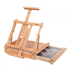 Meeden portable table easel with a drawer WO5B