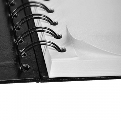 Clairefontaine goldline spiral sketchbook white sheets 140g 64 sheets