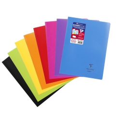 Clairefontaine koverbook lined notebook with a margin of 90g 96 pages