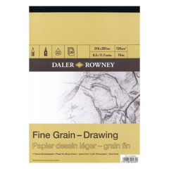 Blok Daler Rowney fine grain-drawing 120g 30ark