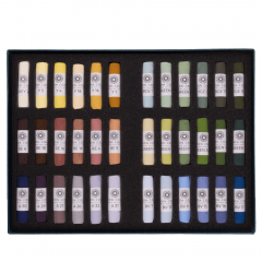 Unison Colour landscape zestaw 36 suchych pasteli w sztyfcie 740288