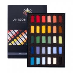 Unison Colour starter zestaw suchych półpasteli w sztyfcie 30szt 740905