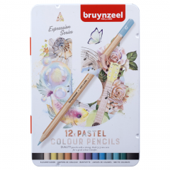 Bruynzeel Expression set of 12 pastel crayons