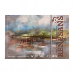 Renesans sketchbook for pastels suede paper 5 colors A4 10 sheets