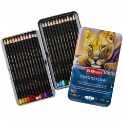 Derwent chromaflow set of colored pencils 24pcs