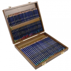 Derwent inktense set of colored pencils 48pcs wooden case