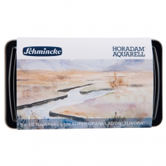 Schmincke horadam aquarell tundra set of 5 watercolors in halves