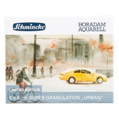 Schmincke horadam aquarell urban set of 5 watercolors in 5ml tubes