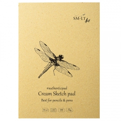SM-LT authentic cream sketchbook A4 80 g 100 sheets