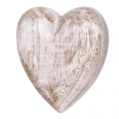 Dp Craft wooden heart base 10 cm