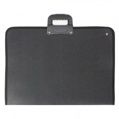 Leniar portfolio black folder with strap 38 x 55 cm