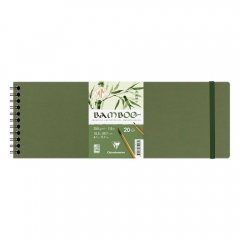 Clairefontaine bamboo watercolour block on a spiral 250 g 20 sheets