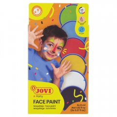 Jovi face paint set 6x8ml