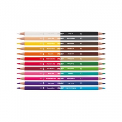 Milan bicolor set of double-sided colored pencils 12pcs 24colors