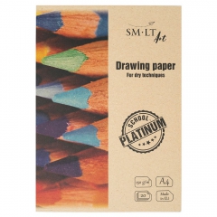 SM-LT art school platinum folder drawing paper A4 150g 20ark