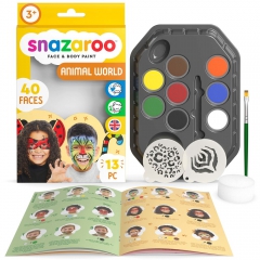 Snazaroo animal zestaw 8 farb do malowania twarzy