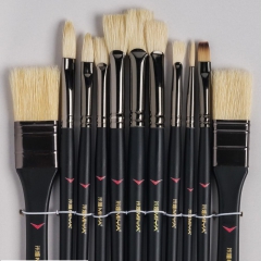 Miya set of 11 bristle and synthetic brushes
