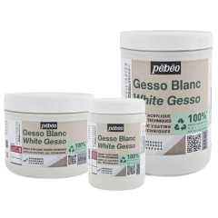 Pebeo gesso studio green grunt akrylowy biały