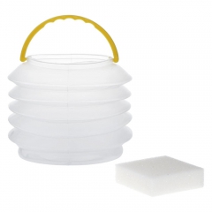 Royal&Langnickel container with a sponge for washing brushes, portable accordion
