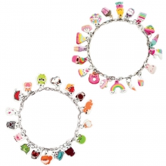 Dp Craft diy bracelets with pendant puffy cute animals