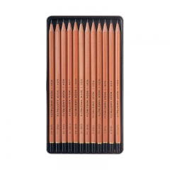 Koh-i-noor zestaw 12 ołówków grafitowych 8B-2H seria 1510