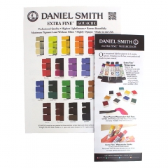 Daniel Smith extra fine watercolor wzornik 266 kolorów