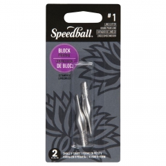 Speedball 2 linocut chisel blades #1 small V