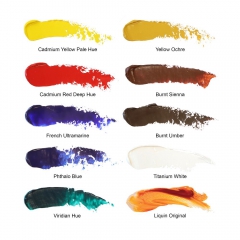 Winsor&Newton winton zestaw 8 farb olejnych 21 ml z akcesoriami