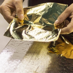 Giusto Manetti szlagmetal imitacja złota 500płatków 16x16cm