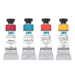 Michael Harding marlaine michie einführung set von 4 aquarellfarben 15 ml