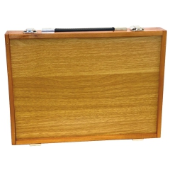 Empty wooden chest 38x28x6cm