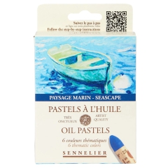 Sennelier seascape set of 6 oil pastels