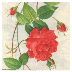 Decoupage napkin ambiente 19-13307295 chinese rose
