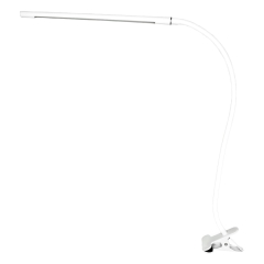 Light&Vision xl slim flex white clip-on table lamp