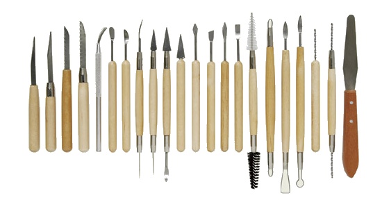 Set of tools for modeling - 22 pieces
