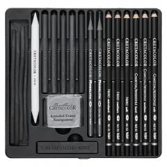 Cretacolor black box a set of coals and articles for drawing