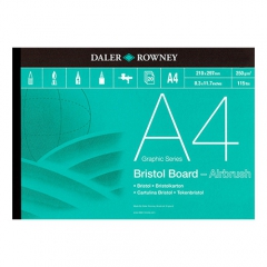 Blok Daler Rowney bristol board airbrush 250gr
